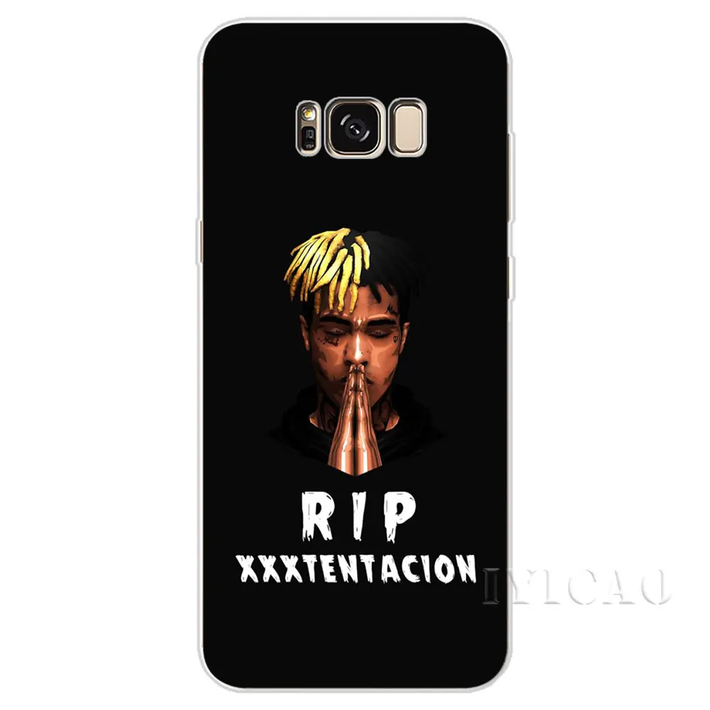 IYICAO в стиле хип хоп и рэп xxxtentacion жесткий чехол для Samsung Galaxy S6 S7 край S8 S9 S10 плюс S10e Note