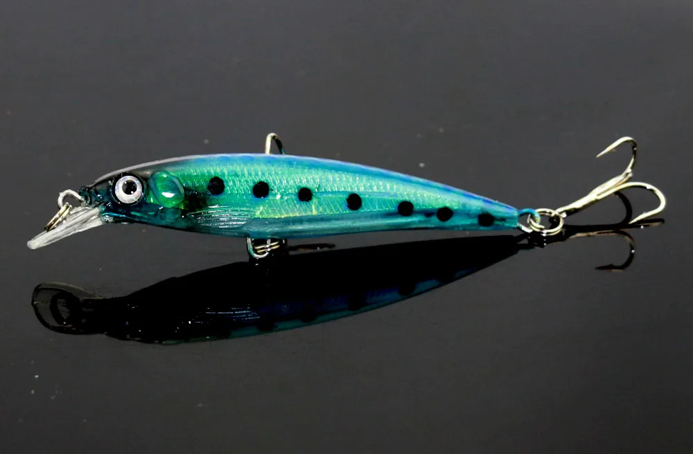 7 2 г 8 5 см Жесткая приманка гольян Swimbait Minnow рыболовная тройные Крючки Карп