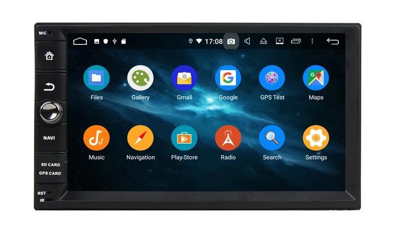 7 &quotandroid 10 Универсальный Автомобильный dvd плеер для toyota nissan hyundai аудио стерео gps