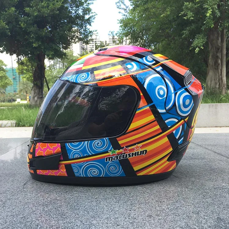Бренд Maluhsun мотоциклетный шлем рыцарский женский защитный шлем capacete casco полный шлем dot одобренный во все сезоны