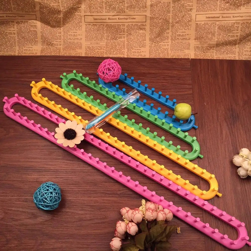 Бесплатная доставка цветной четырехгранный вязальный станок 4 размера 25 см 35 45 55