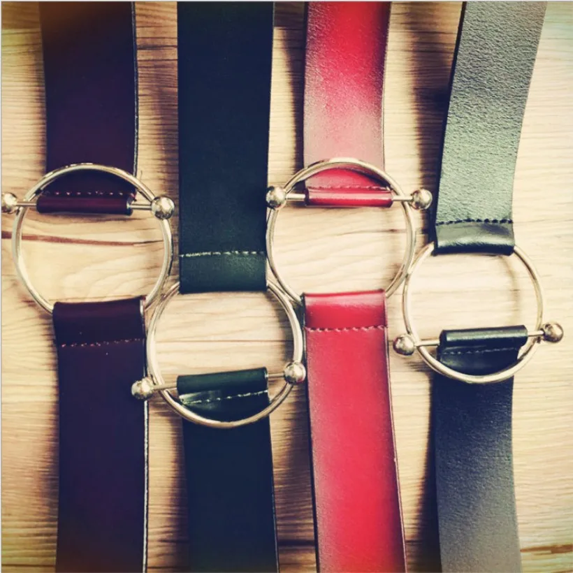 2018 женский широкий пояс в европейском стиле из воловьей кожи модный большой