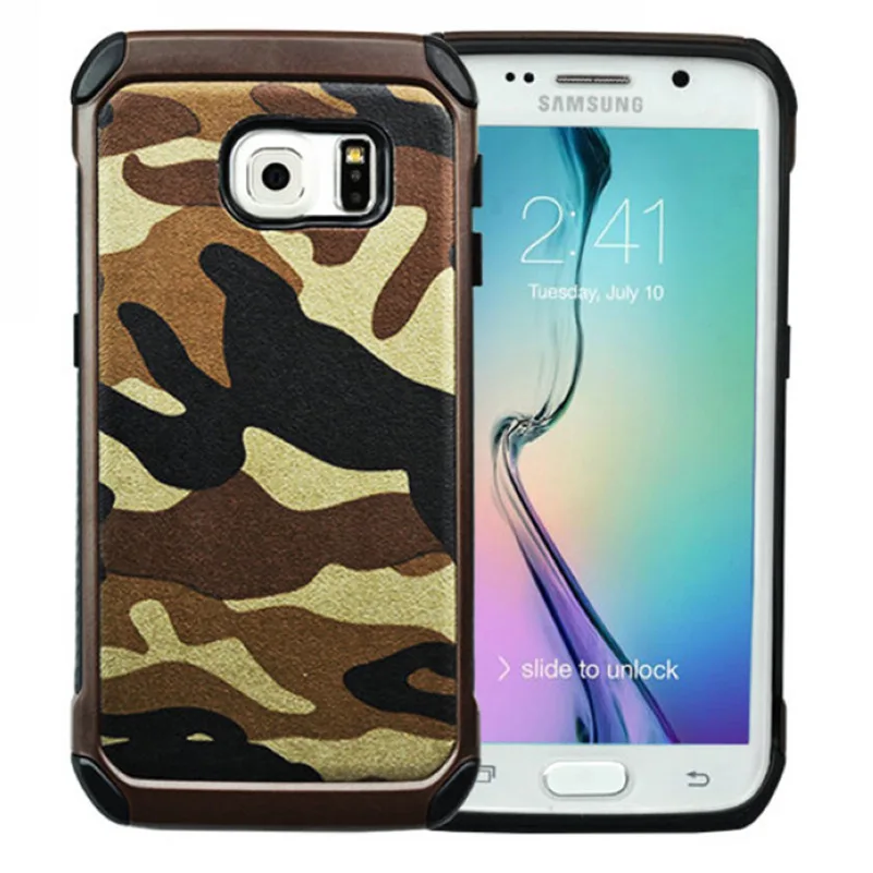 For Samsung Galaxy Note 4 N9100 Hybrid Armor Plastic + TPU 2 in 1 Army Camo Camouflage Rear Cover Case |