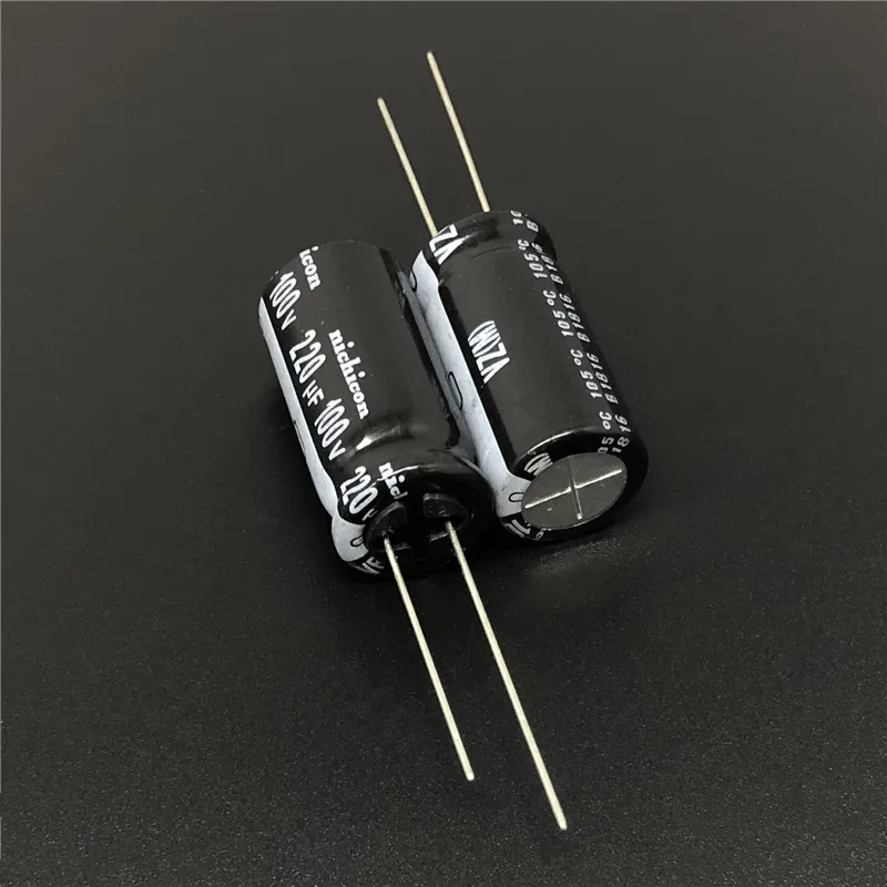 

5pcs/50pcs 220uF 100V NICHICON VZ Series 12.5x25mm 100V220uF Wide Temperature Range Aluminum Electrolytic Capacitor