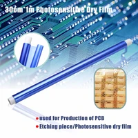 1 roll photosensitive dry film pcb photoresist film for circuit production photoresist sheets 30cmx1m