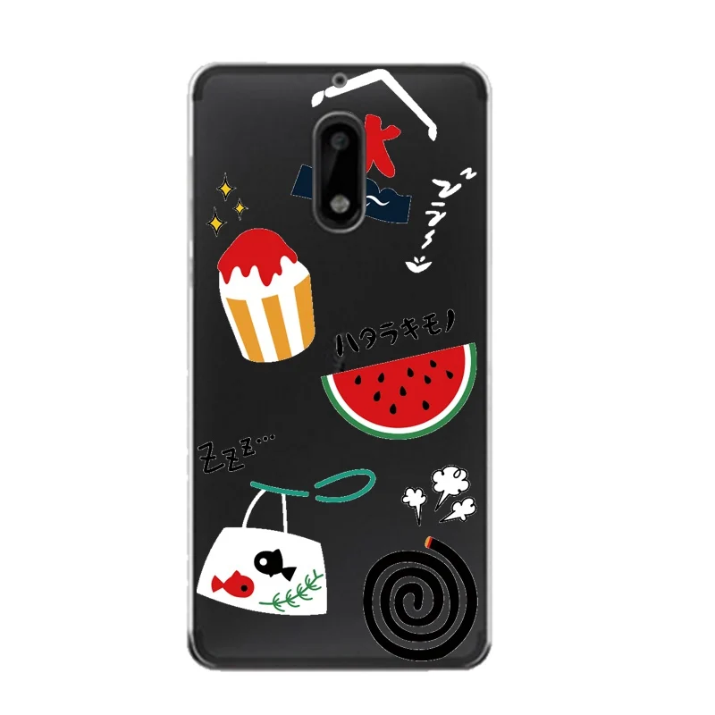 Мягкий прозрачный чехол для телефона из ТПУ Ballon Nokia3 5 6 8 N540 N640 N535 N830 с Минни Маус