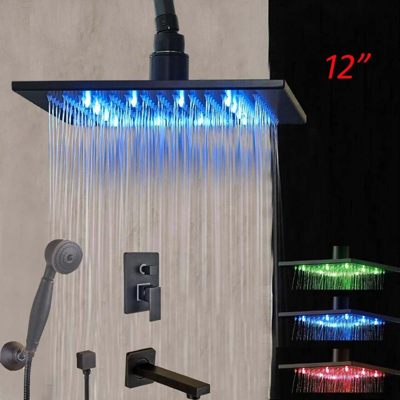 Современный потолок монтируется 12 &quotсветодиодный Цвет изменение роскошный