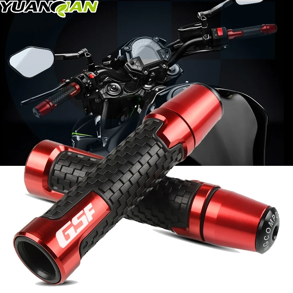

Для SUZUKI GSF650 BANDIT GSF 650 2005 2006 2007 2008 2009 CNC 22 мм ручки руля крышки заглушки