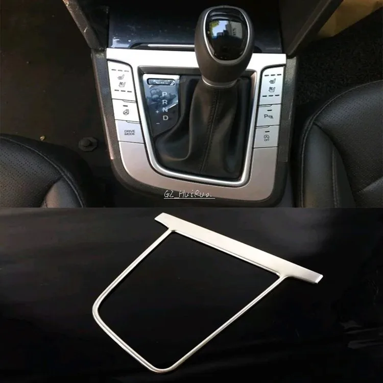 

Auto Interior Gear Shift Panel Cover Trim For Hyundai Elantra Avante 2016 2017