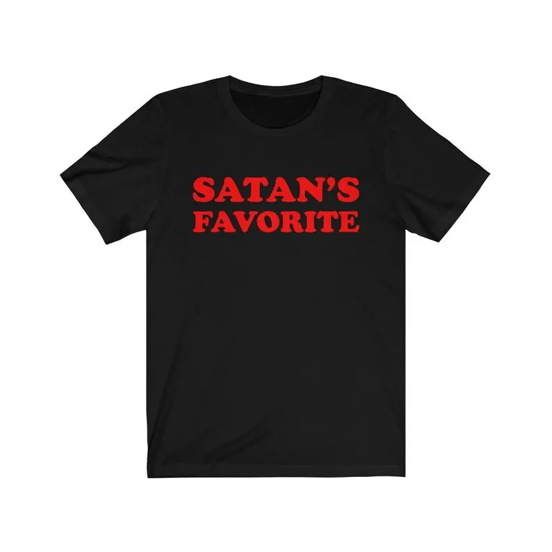 Любимая Пастельная Готическая футболка Satans эстетическая лозунг Tumblr Модная