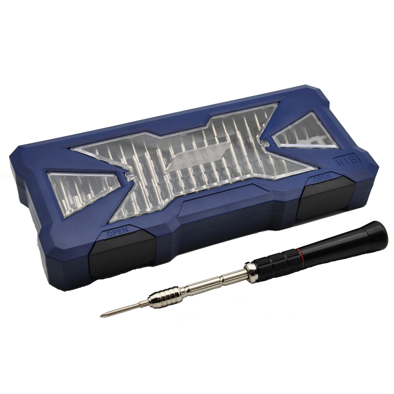 Nanch Ultimate Pro Tech Repair Toolkit-56 в 1 Набор отверток для электроники, смартфона, очков, часов, компьютера и планшетов