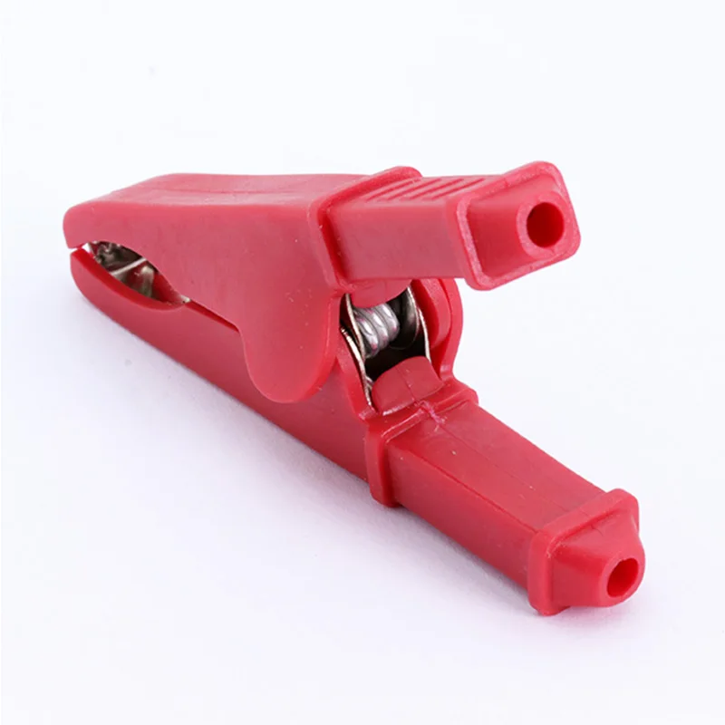 100 шт./лот 70 мм Большой зажим типа крокодил электрические тестовые зажимы для