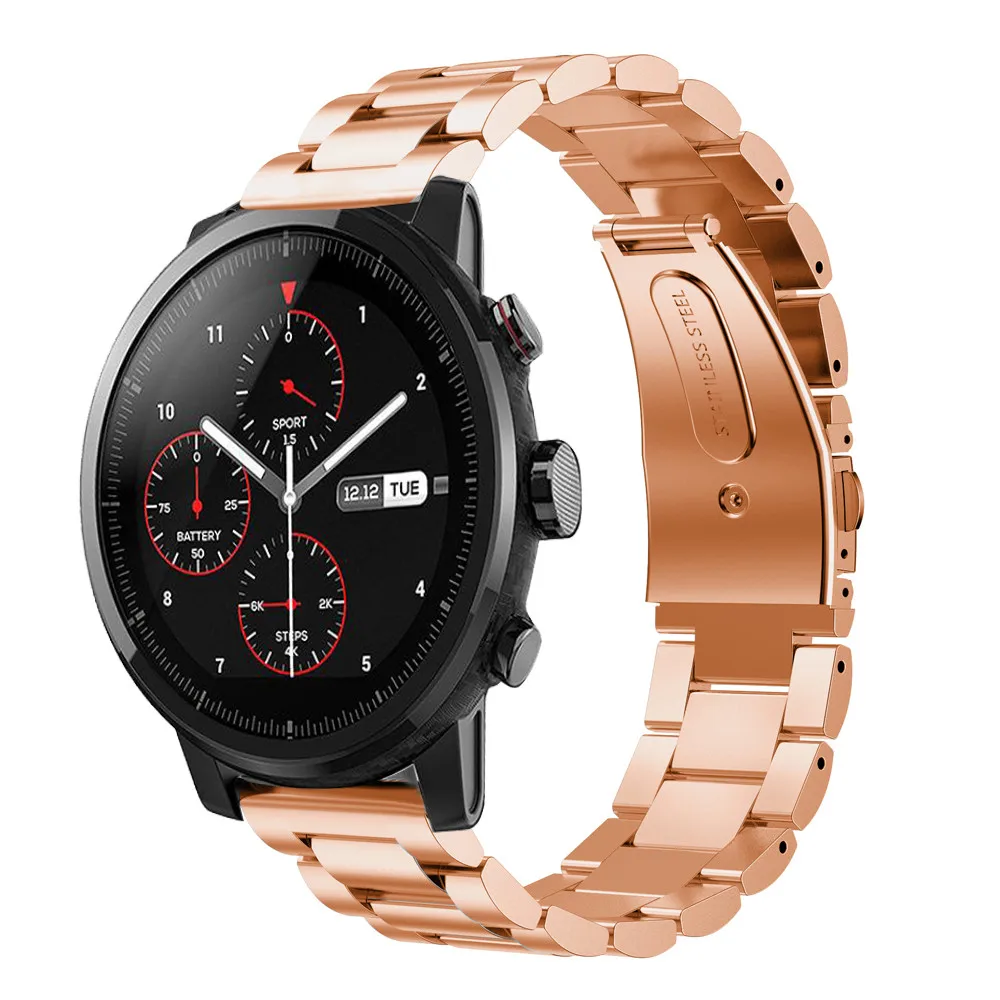 Браслет для оригинального Xiaomi Huami Amazfit Stratos 2 2th pace ремешок браслет умный 22 мм