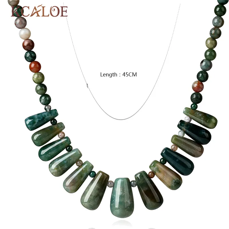 Ожерелье KCALOE Statement Chocker зеленое ожерелье с воротником модные украшения ручной