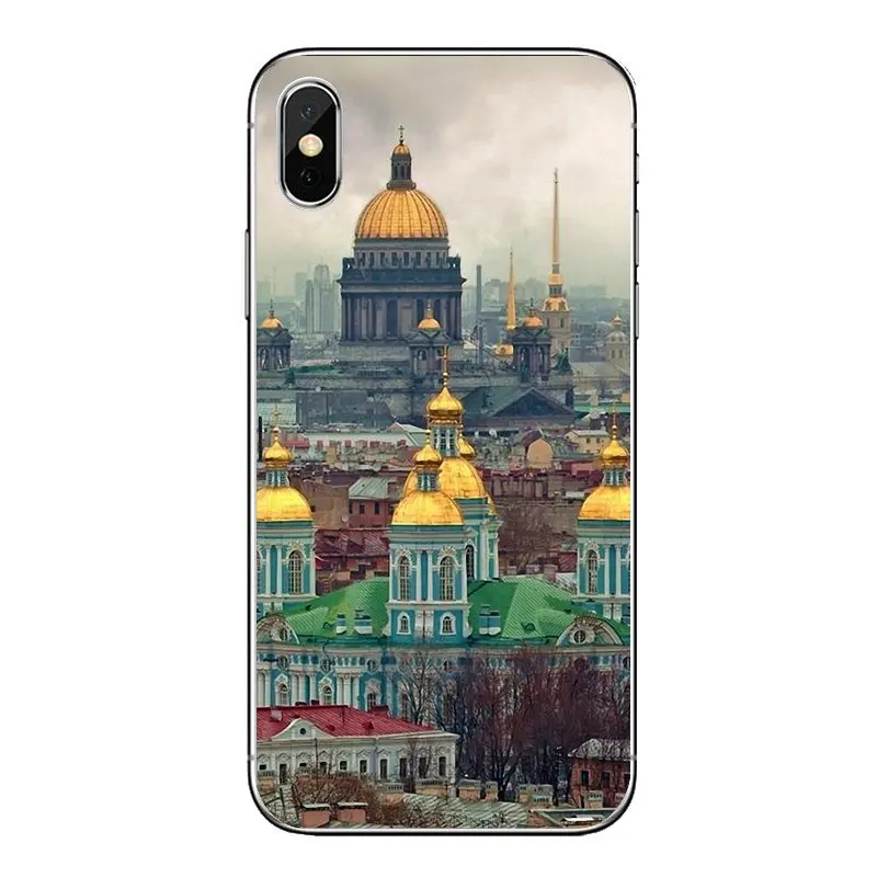 Силиконовый чехол для мобильного телефона с изображением Смольного монаха samsung