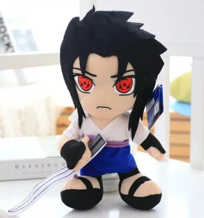 Мягкие плюшевые игрушки Naruto Uzumaki Uchiha Sasuke 30 см Rikudousennin ST06 | Игрушки и хобби