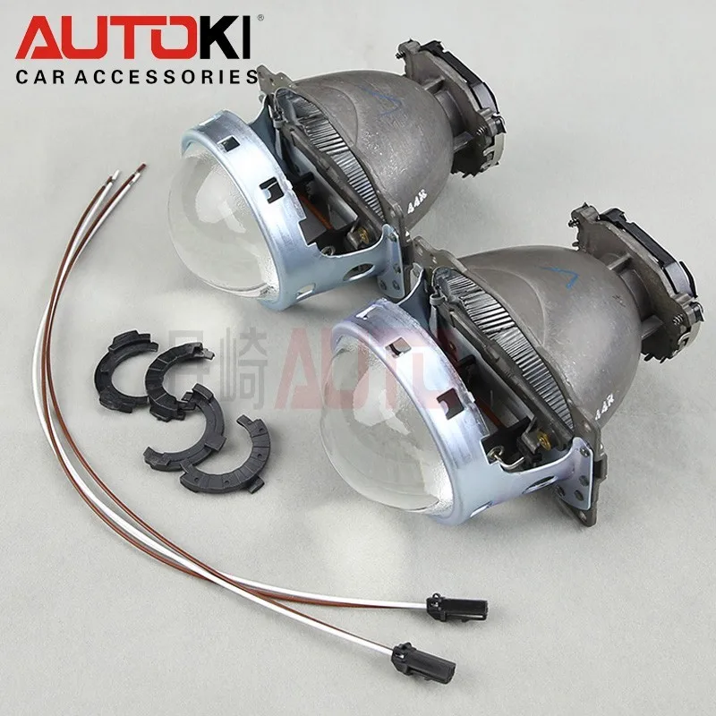 Autoki 3 дюйм(ов) Koito евро Q5 Биксеноновая спрятал объектив проектора GTI кожух