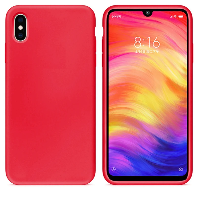 Red Матовая Карамельный цвет силиконовый TPU чехол s для huawei P30 P20 Lite Y5 Y7 Pro Y9 Y6 Prime Honor 10i 8C 8X 7C 7A P Smart чехол - Цвет: Red