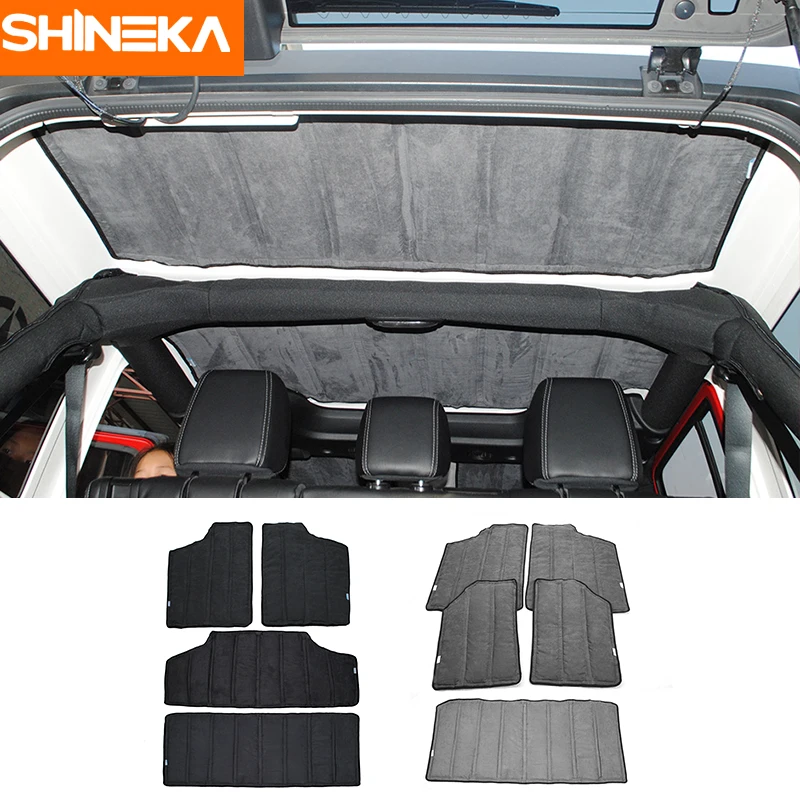 SHINEKA Автомобильный интерьер окна крыши Hardtop Теплоизоляционный хлопковый