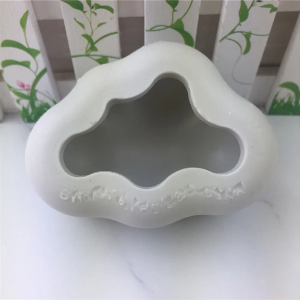 3D DIY Chocolate Cookies Digital Cloud Shape Fondant Cake Tools Creative Silicone Mold | Дом и сад