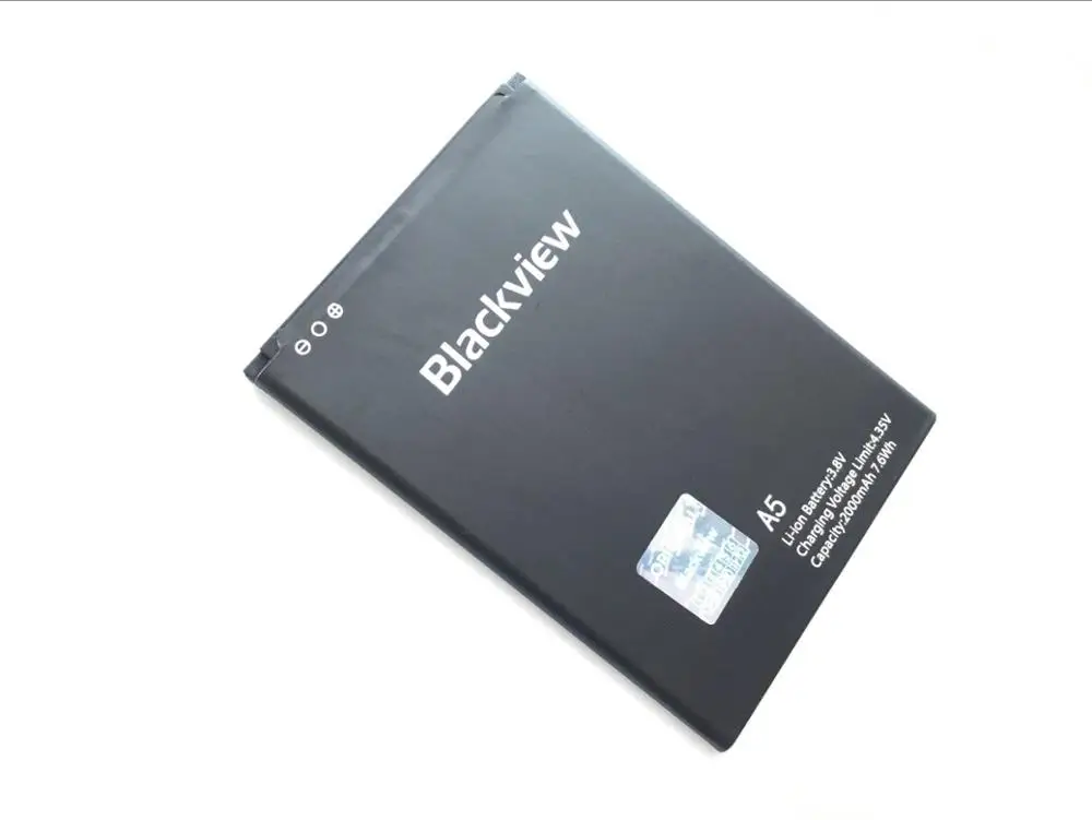 

Blackview A5 Battery High Quality Original 2000mAh Back Up Battery Replacement For Blackview A5 Smart Phone