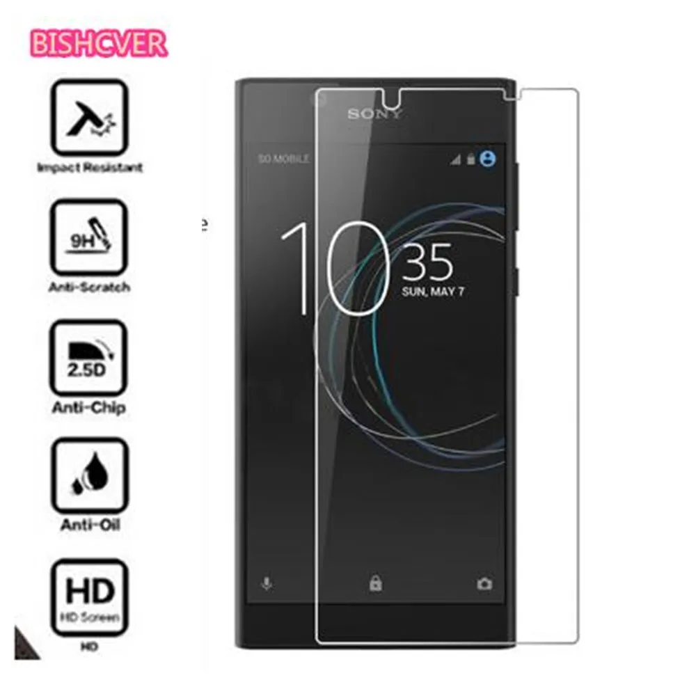 Защитное стекло закаленное 9H 2.5D для Sony Xperia L1/G3312|Защитные стёкла и плёнки