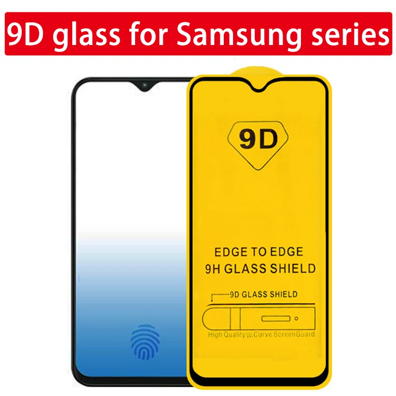9D полное защитное закаленное стекло для samsung A40 протектор экрана Galaxy A50 A30 A20 A10 A 10 20