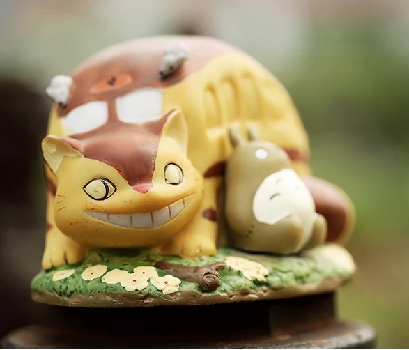 Хаяо Миядзаки Ghibli Мой сосед Тоторо ветер демон автобус Cat Заводной Music Box