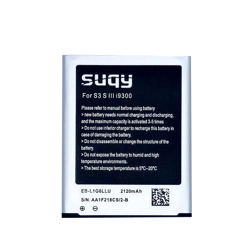 EB-L1G6LLU сменный литий-ионный аккумулятор для Samsung Galaxy S3 i9300 i9300i i747 i9308 i9305