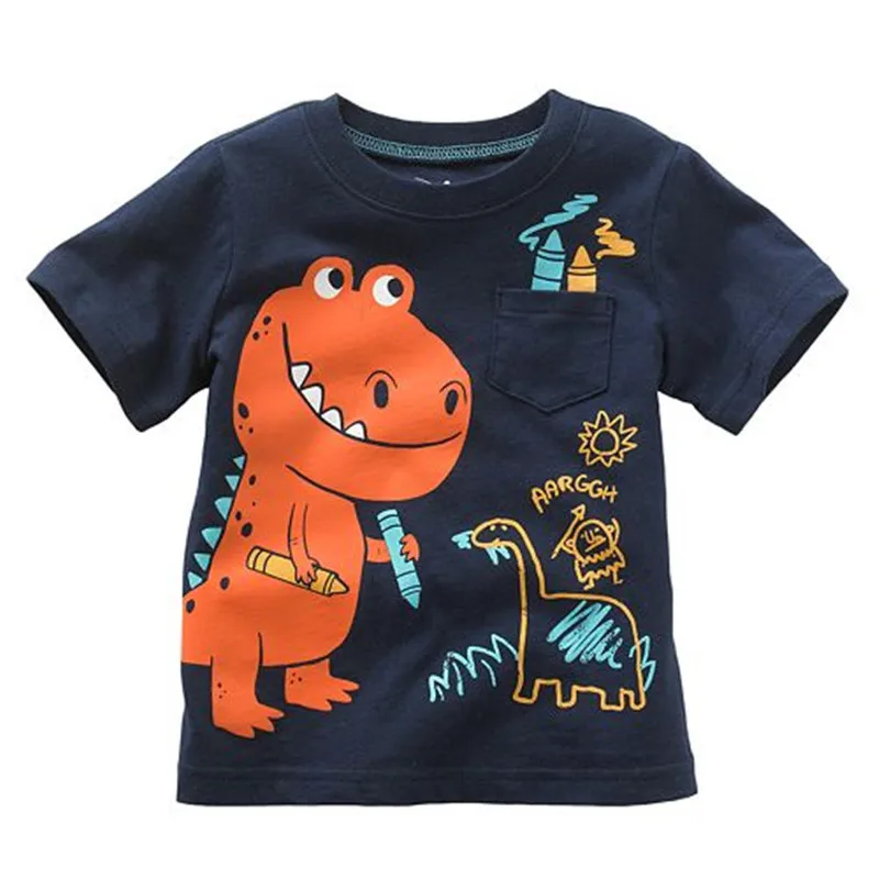 Новинка 2020 года брендовая летняя футболка для мальчиков и девочек хлопковые