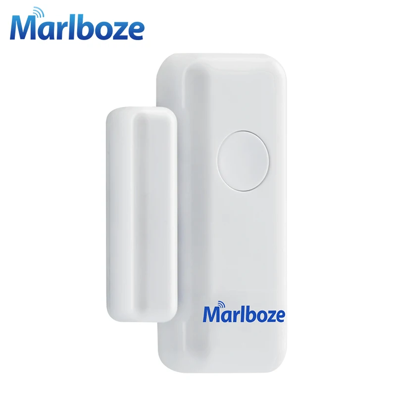 Marlboze 1 шт. беспроводной 433 МГц Дверной, оконный, умный датчик зазора для нашей PG103 домашней безопасности wifi GSM 3g GPRS сигнализация