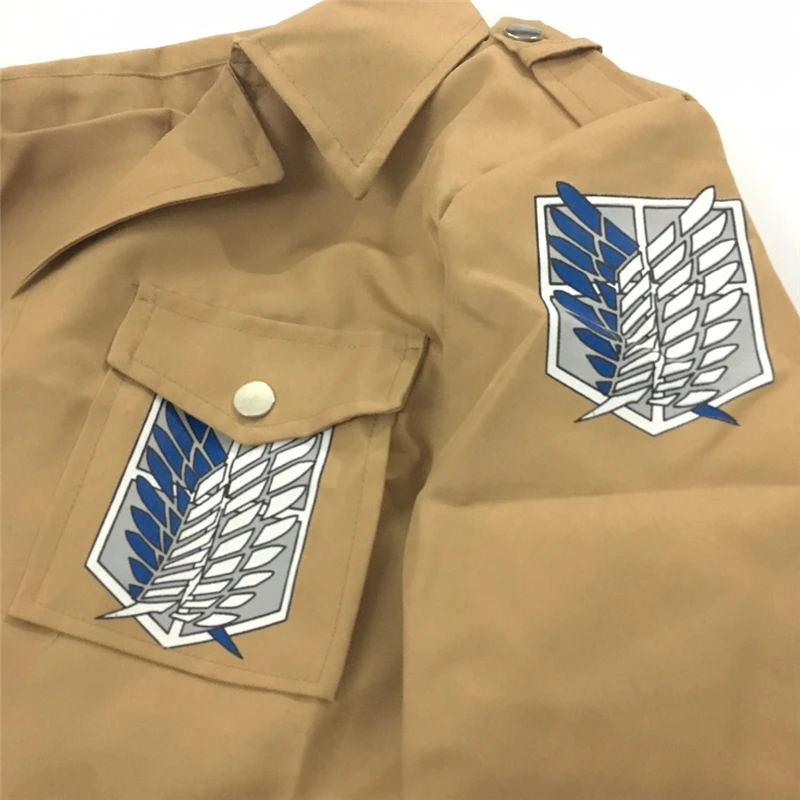 Cosplay Anime Shingeki no Kyojin Cape Coat Suit Unisex Cloak Jacket Cartoon Costume Attack Titan Men Women | Тематическая одежда и