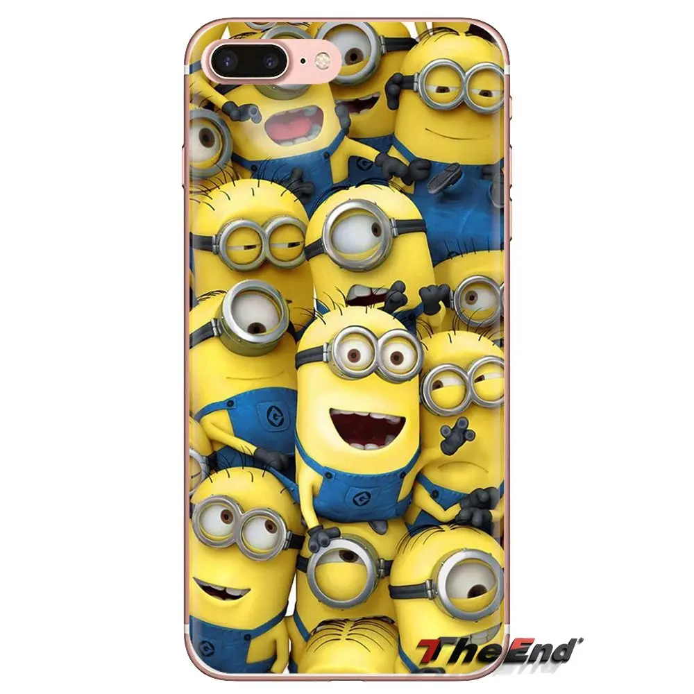 Мягкие прозрачные чехлы Гадкий я Желтые Миньоны для Huawei Mate Honor 4C 5C 5X6X7 7A 7C 8 9 10 8C 8X20