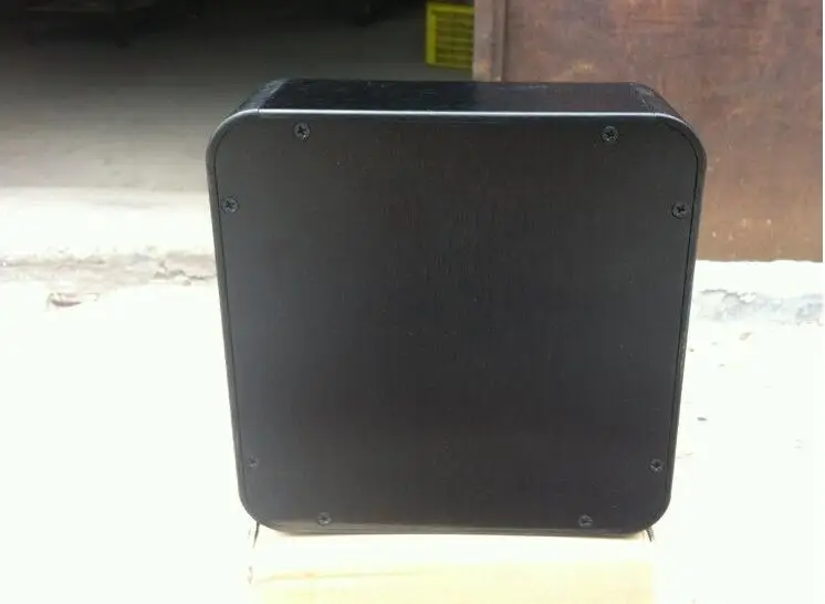 GZbotolave 2107 R алюминиевый кожух усилителя DAC чехол черный корпус | Электроника