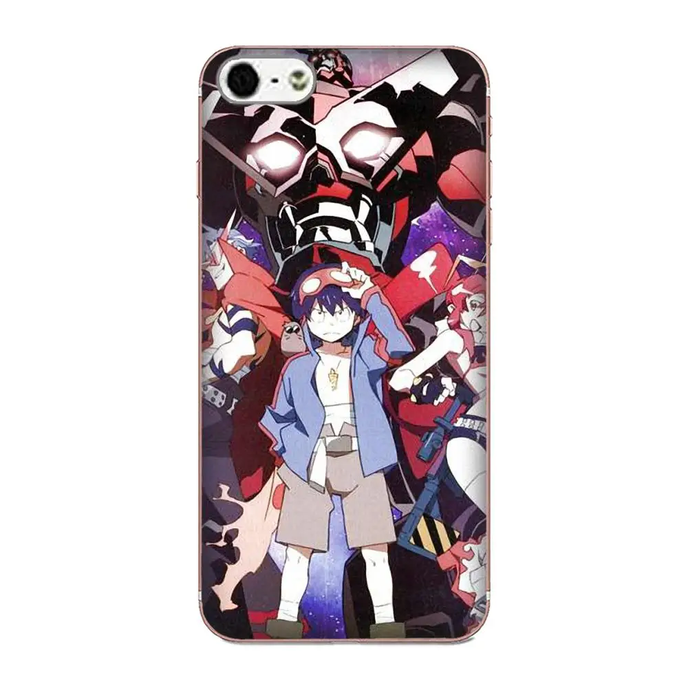 Tengen Toppa Gurren Lagann для Xiaomi Redmi Mi Note 7 8 9 SE Pro Lite Go Play Мягкий Силиконовый ТПУ Прозрачный