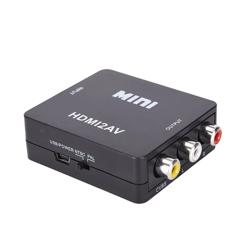 2019 Горячая HDMI в AV адаптер конвертер кабель CVBS 3RCA 1080P композитный видео аудио
