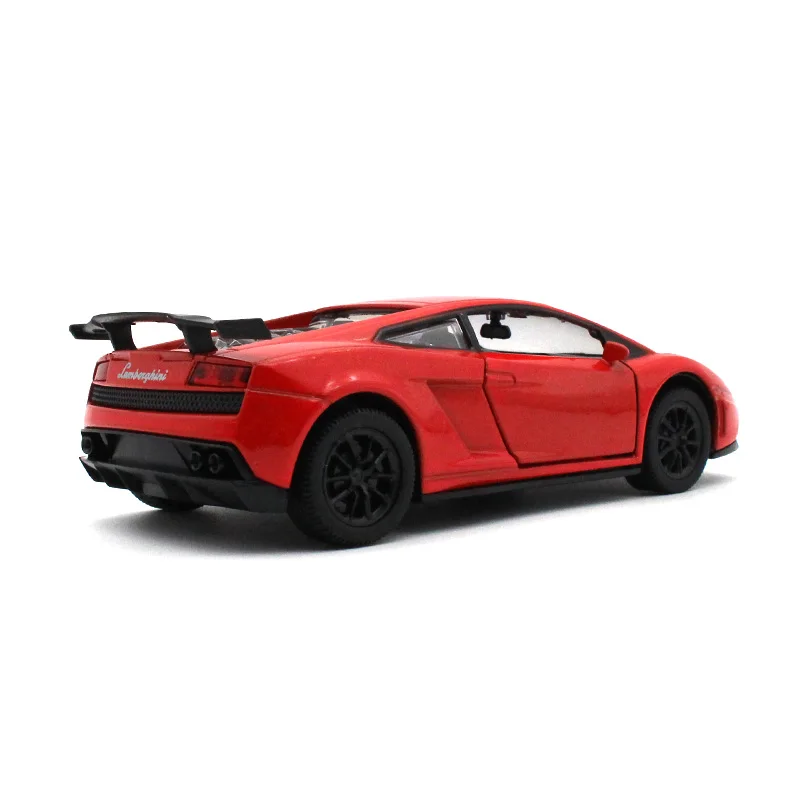 1:32, детские игрушки, Lambo LP570, литая модель автомобиля, коллекция металлического материала, украшение, Вытяжная звуковая модель, игрушечный автомобиль