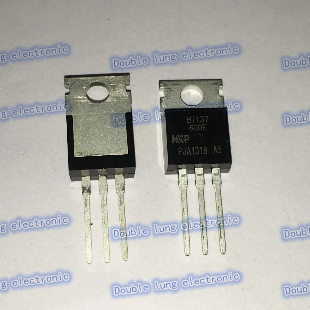 

50PCS/LOT BT137-600E BT137 TRIAC SENS GATE 600V 8A TO220AB