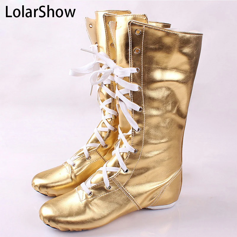 Детская Серебристая коровья кожа с двумя подошвами искусственная для мальчиков