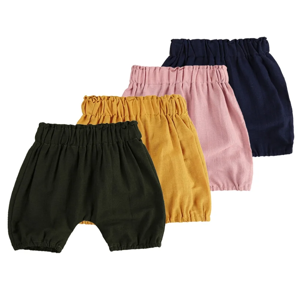 Новинка 2017 года Стильные шорты для маленьких мальчиков и девочек удобные дышащие