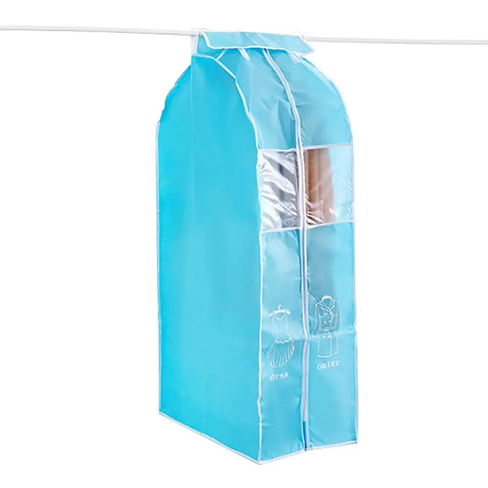 35x60x110 cm M Большое пыленепроницаемое белье, чехол для одежды, костюм, пальто, напечатанная ткань, защитный чехол, домашняя Нетканая одежда, крышка мешок сумка - Цвет: 35x60x110 cm M