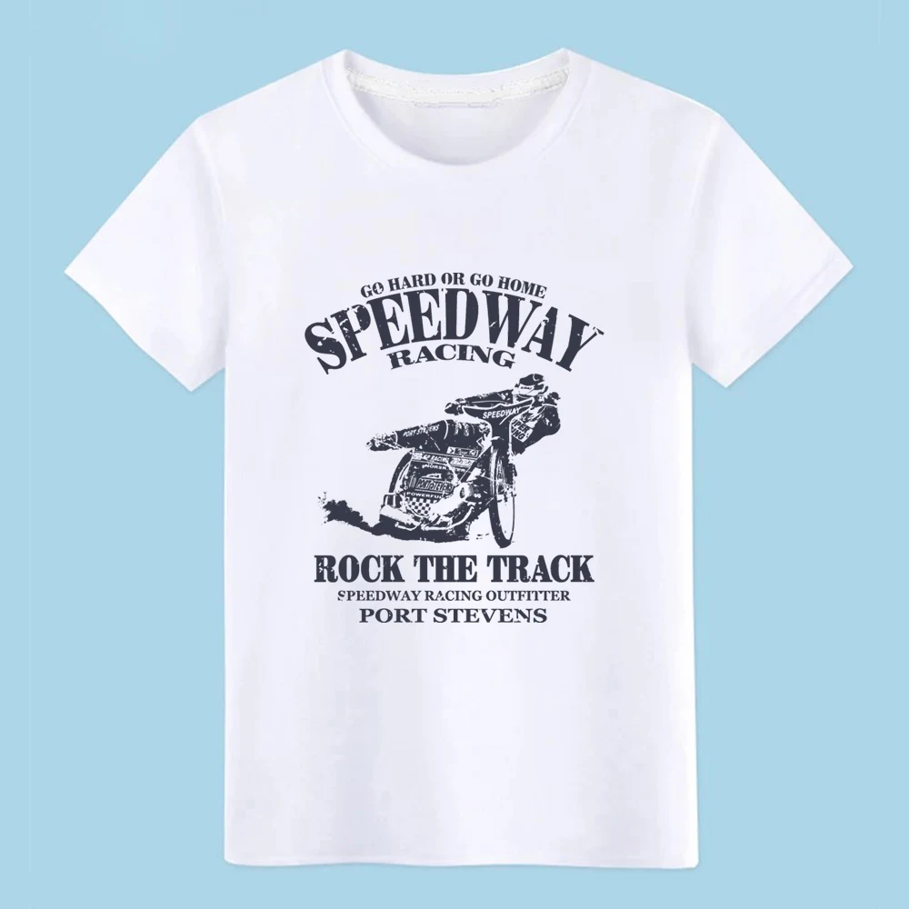 Мужская Трикотажная футболка speedway racing дизайнерская хлопковая Футболка большого