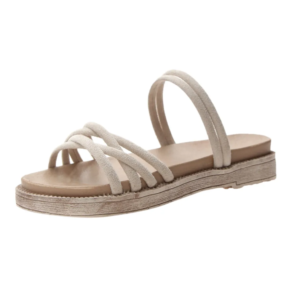 Женские сандалии модные летние повседневные zandalias de verano mujer Прямая поставка # BYY30