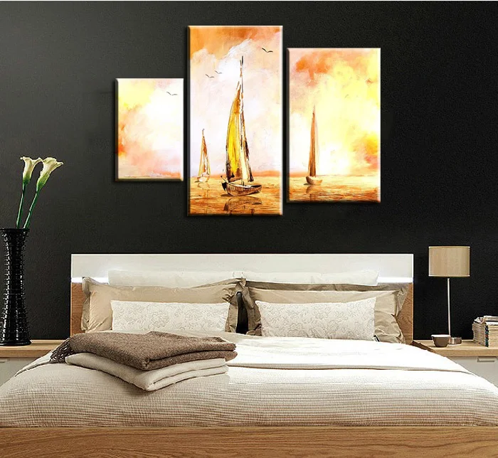 Картина маслом на холсте ручная работа 100% TH062 | Дом и сад