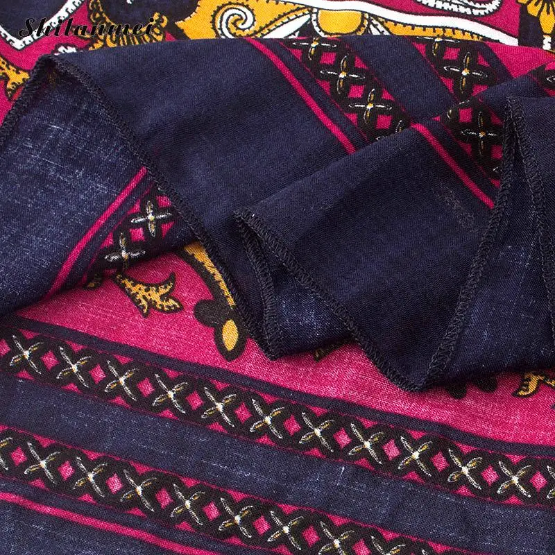Женское индийское платье Desigual летнее стильное винтажное платье барокко с геометрическим принтом Сексуальное Женское повседневное пляжное платье с длинным рукавом