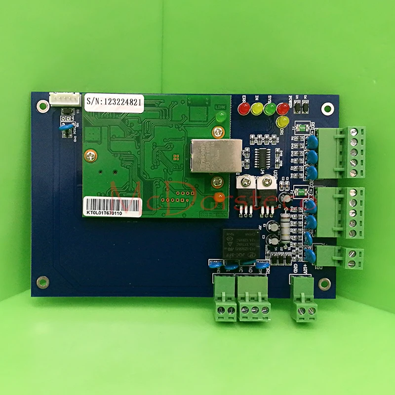 Система контроля доступа RFID TCP/IP однодверная панель + источник питания 12 В 5 А