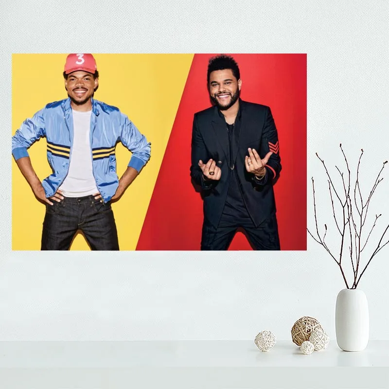 Свежеприбывшие розетки из the weeknd Холст плакат украшение дома стены горячая