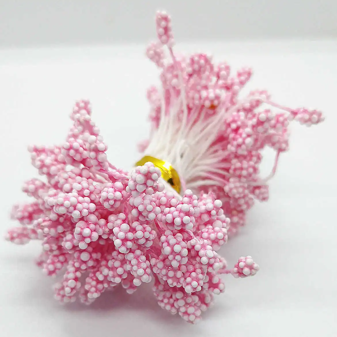Pink 1000 Pieces 1000 шт 5 мм/0,19 дюйма Искусственные цветы тычинки с днем рождения украшения Свадебные украшения Флорес искусственные Dec - Цвет: Pink 1000 Pieces