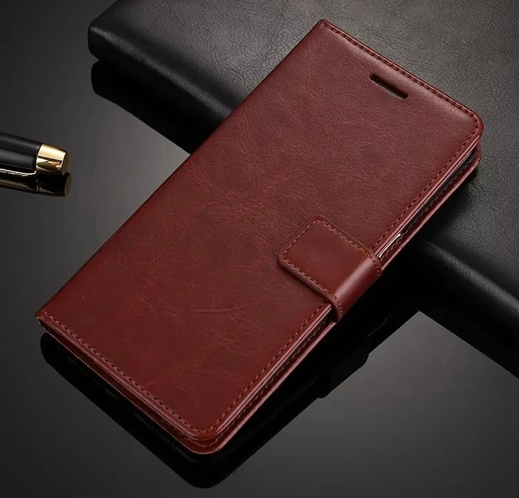For ZTE AXON 7 Case 5.5 inch Flip Wallet Genuine Leather Cover A2017 With Stand Function Three Card Holder | Мобильные телефоны и