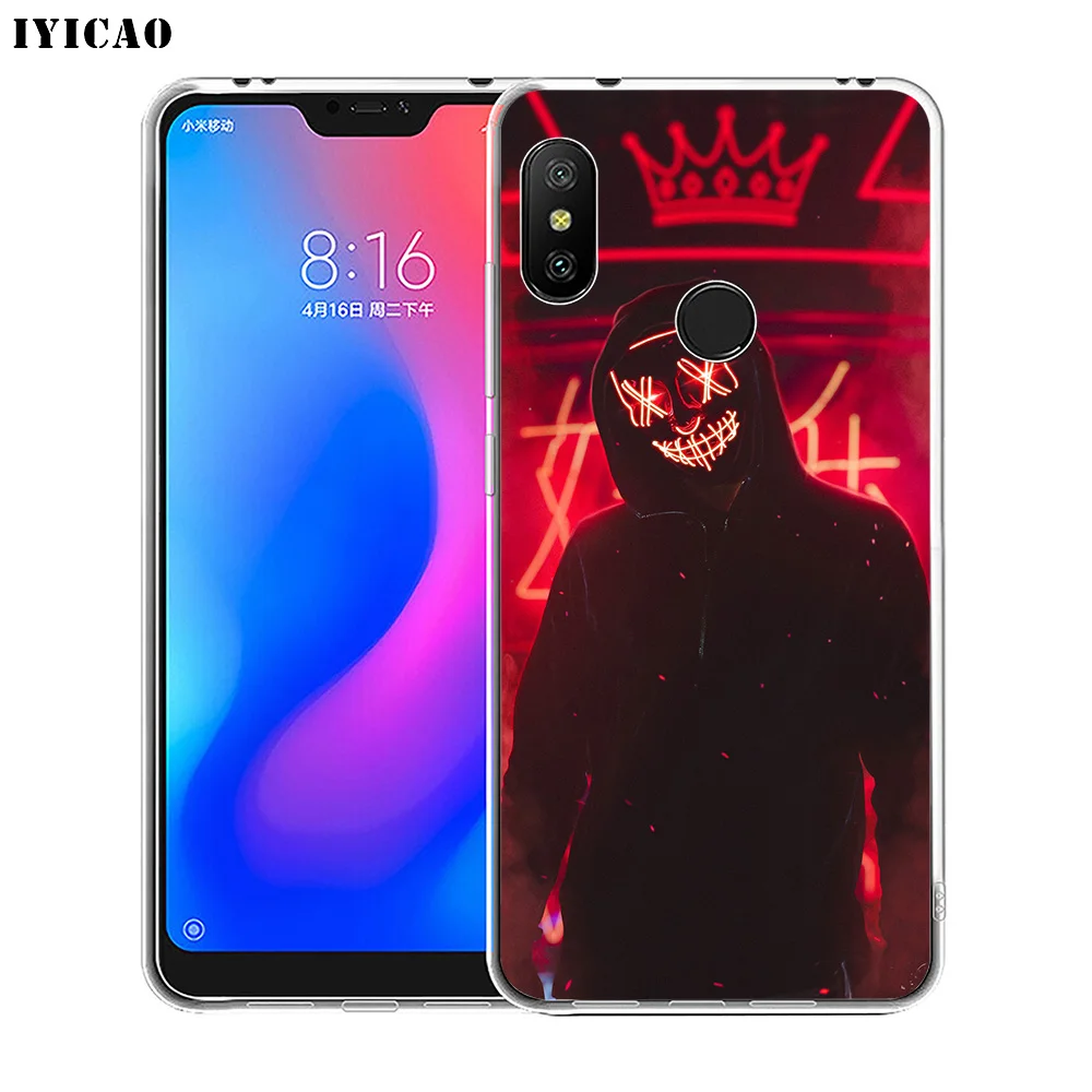 Чехол для телефона IYICAO Marshmello DJ мягкий силиконовый чехол Xiaomi Redmi 4A 5A 6A Note 7 6 5 Pro Plus 4X